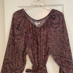 Apiece Apart Pattered Jumpsuit size 10